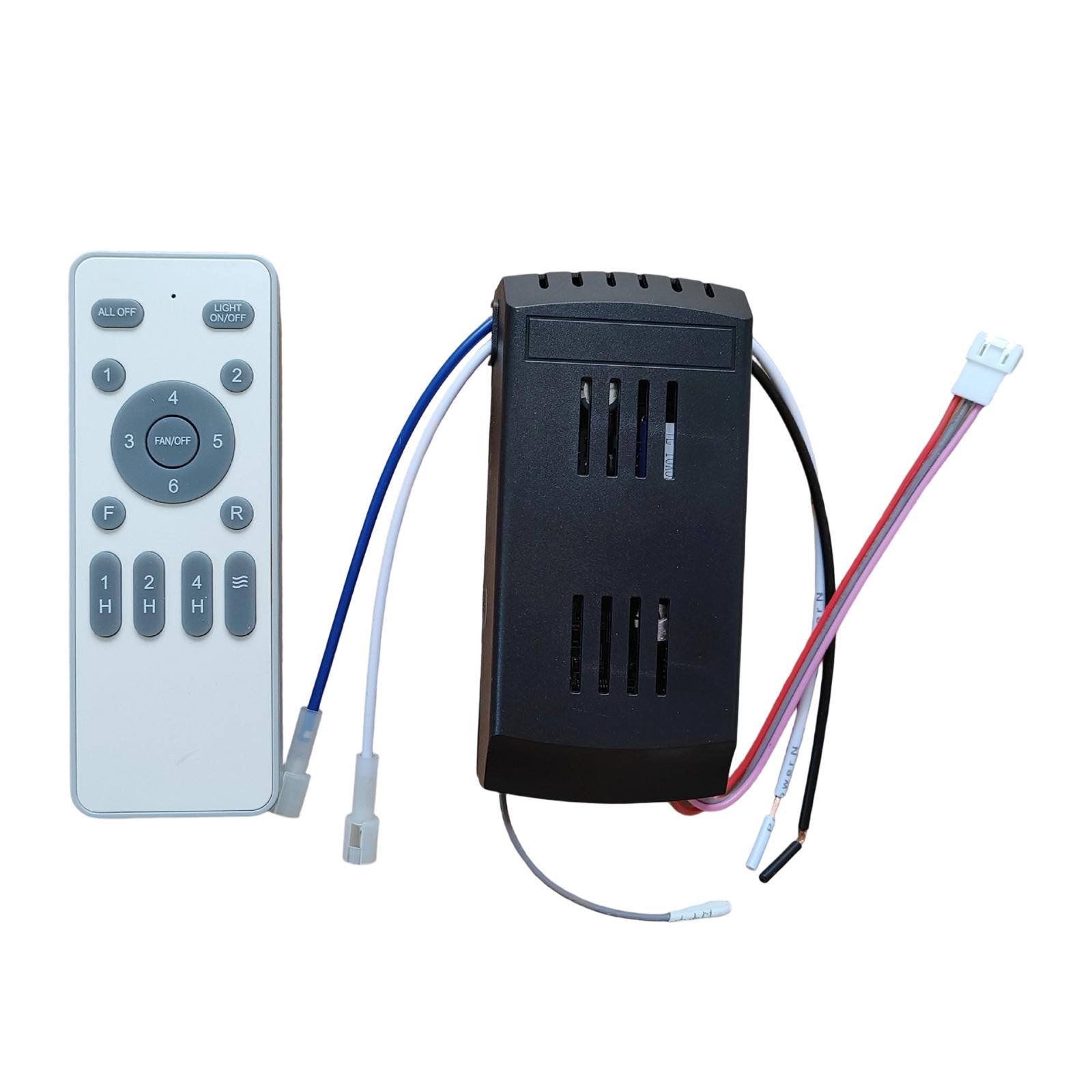 Ceiling Fan Light Kit Replacement - Zestaw zdalnego sterowania i odbiornika do