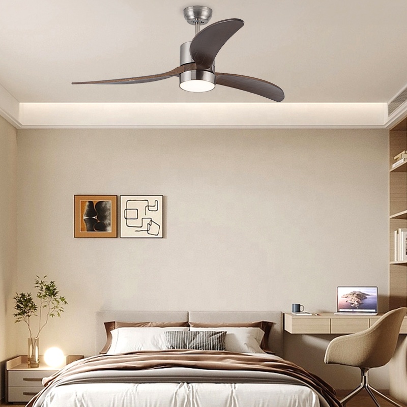 Ceiling Fan Dc Motor 52 Inch - Nowoczesny wentylator sufitowy z 3 łopatkami
