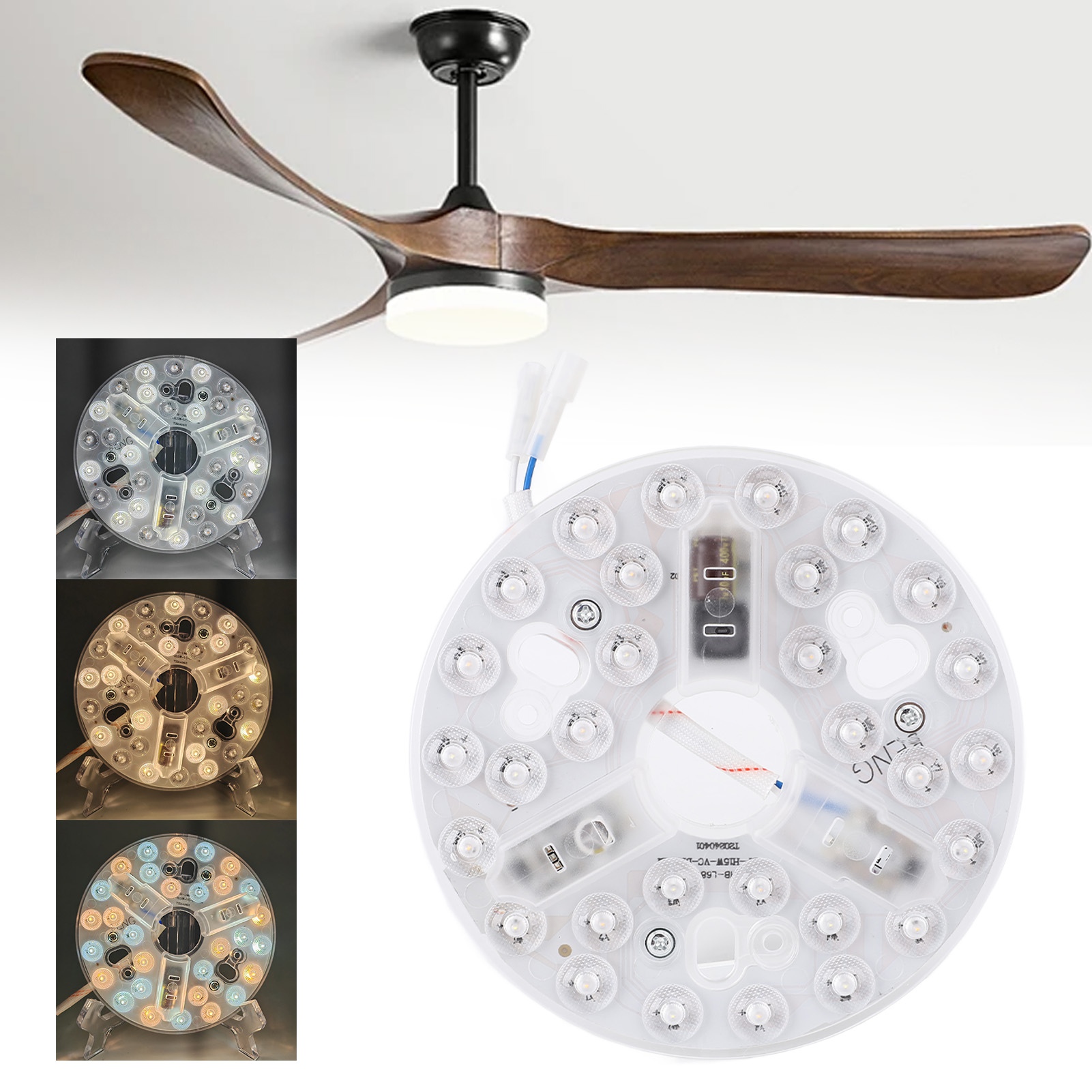 Ceiling Fan Light Kit Replacement - Zestaw źródła światła LED do wentylatora