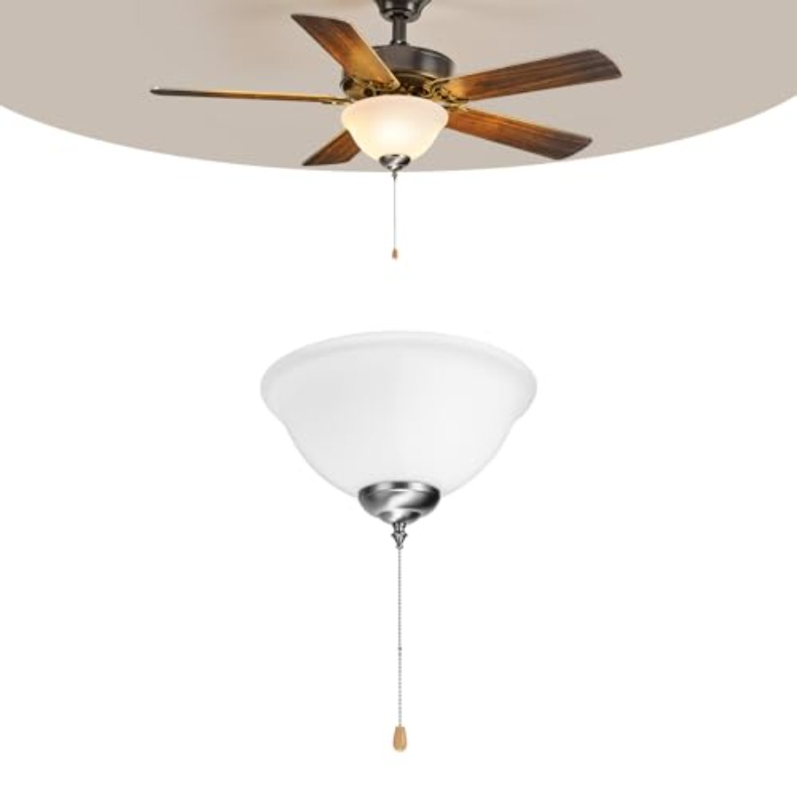Ceiling Fan Light Kit Replacement - Zestaw wentylatora sufitowego z oświetleniem 750lm
