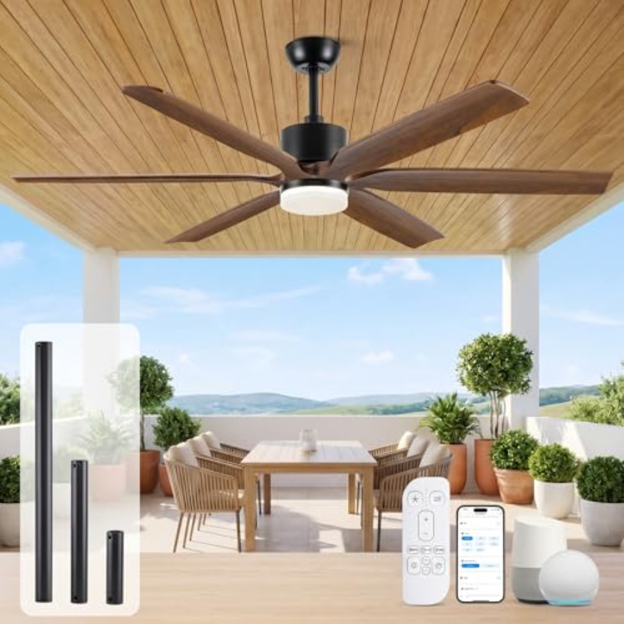 Ceiling Fan Outdoor Damp Rated - Zewnętrzny wentylator sufitowy do patio i