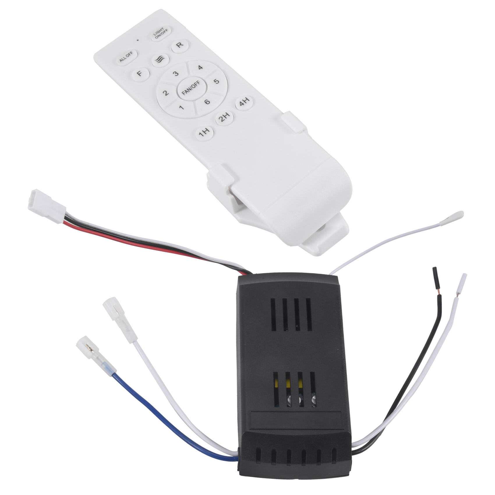 Ceiling Fan Light Kit Replacement - Uniwersalny zestaw zdalnego sterowania wentylatorem sufitowym