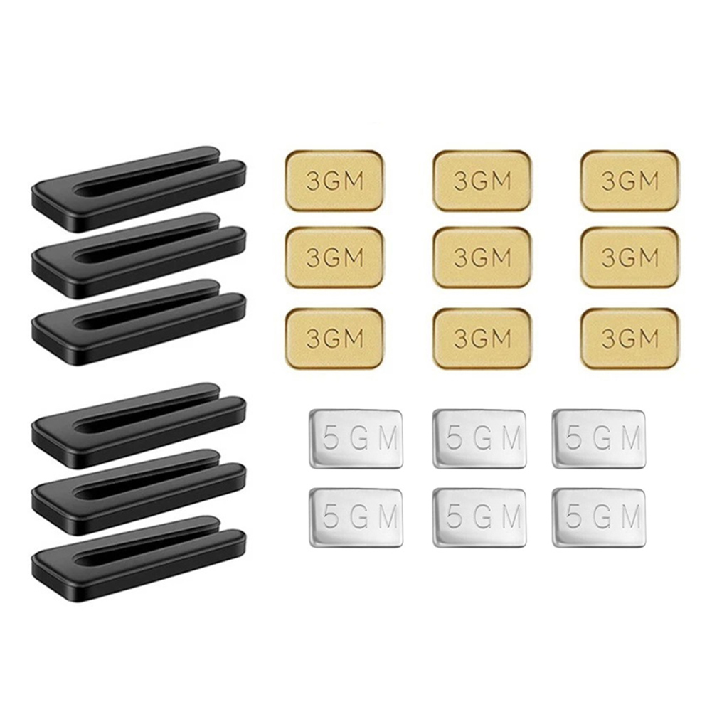 Ceiling Fan Blade Balancing Kit - Metalowy 21-częściowy zestaw obciążników do wyważania