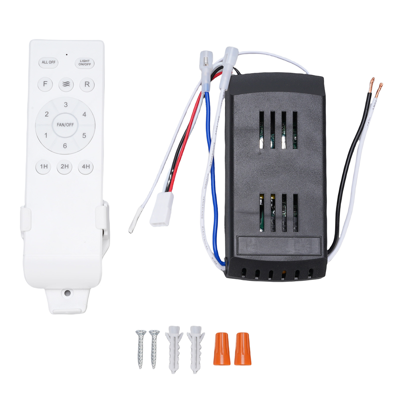 Ceiling Fan Light Kit Replacement - Odbiornik sterownika wentylatora sufitowego 6 prędkości