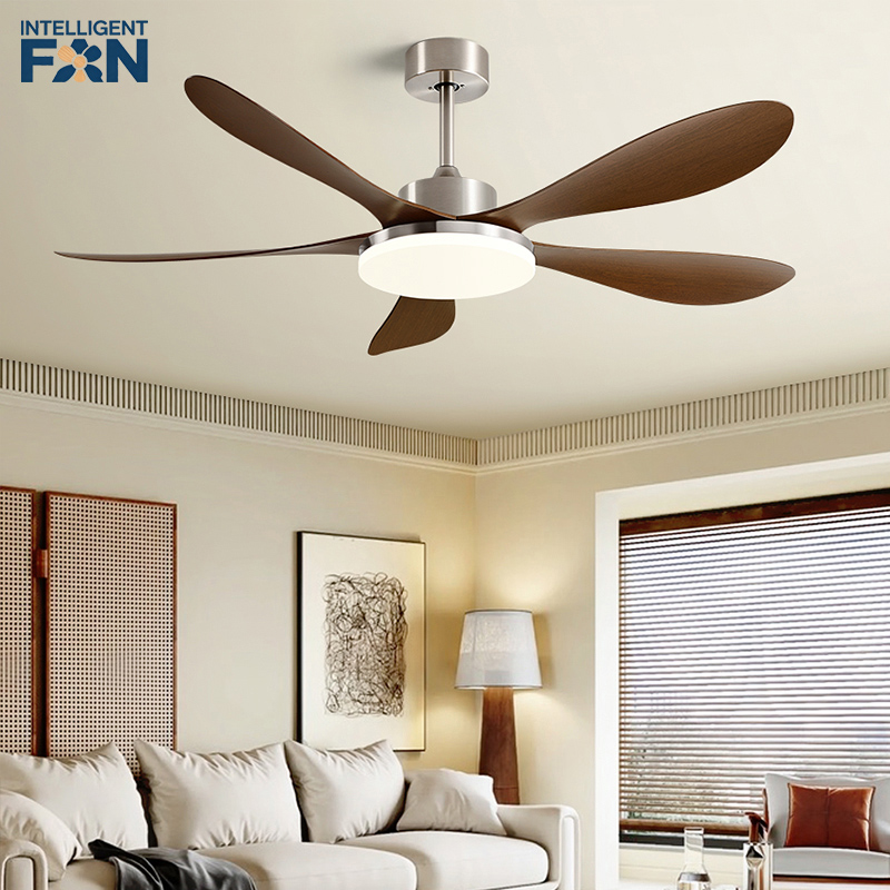 Smart Ceiling Fan With Light Remote - Wentylator sufitowy z 5 łopatkami, silnikiem