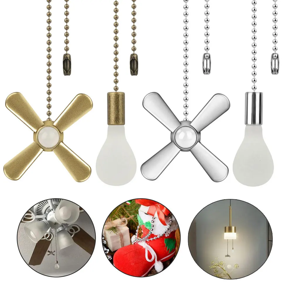 Ceiling Fan Pull Chain Switch - 1Pc Łańcuch do wentylatora sufitowego Łańcuch