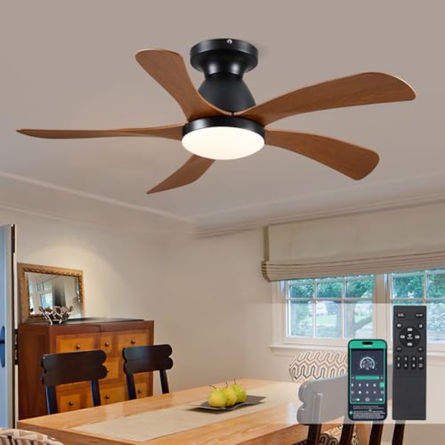 Ceiling Fan Low Profile Flush Mount - Wentylatory sufitowe o niskim profilu 42