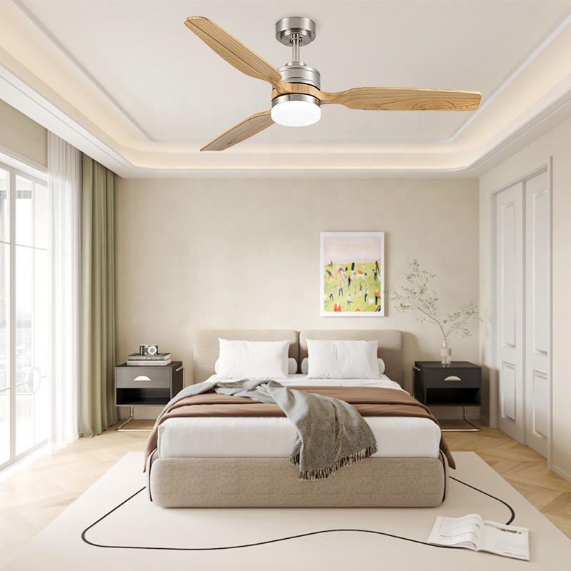 Ceiling Fan Led 3 Blade Modern - Nowoczesny wentylator sufitowy z 3 łopatkami