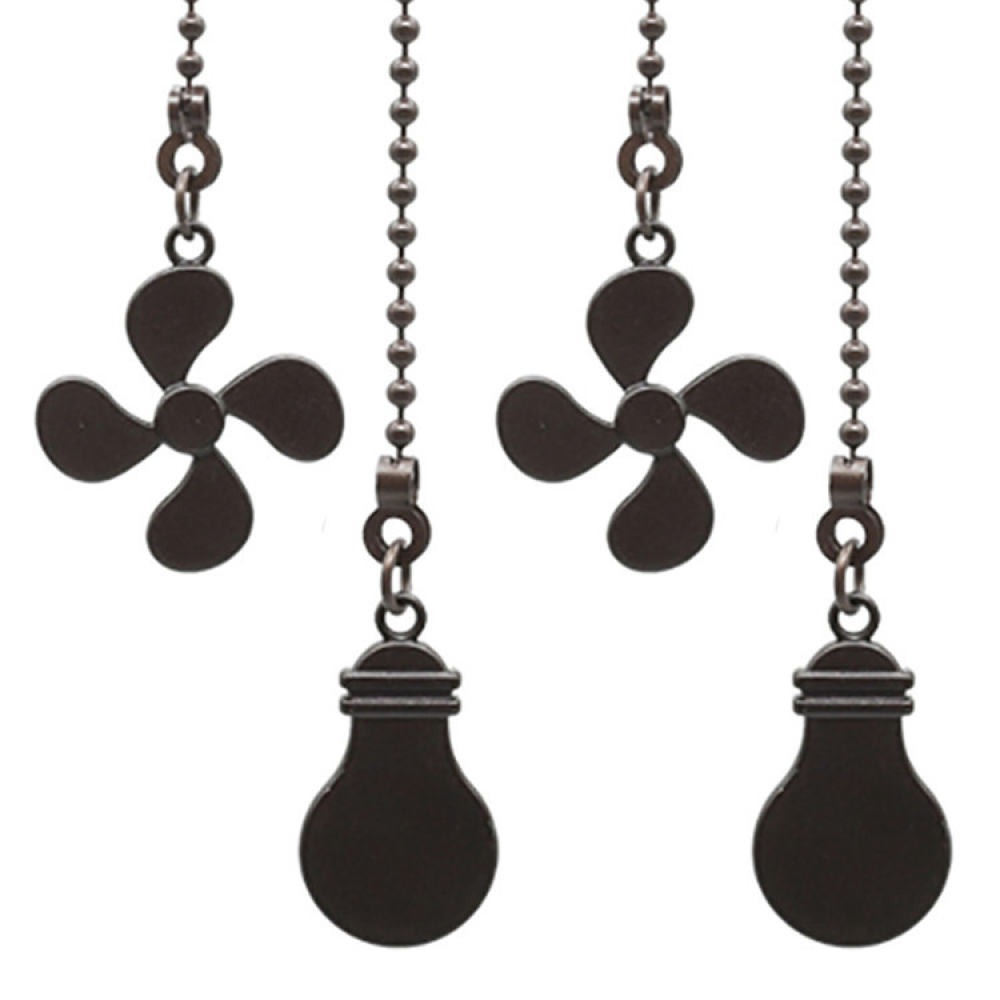 Ceiling Fan Pull Chain Switch - Elegancki metalowy przedłużacz łańcuszka do włącznika