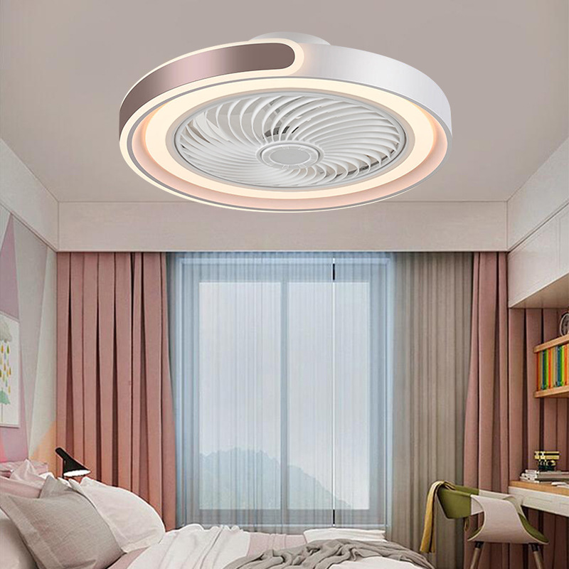 Ceiling Fan Led 3 Blade Modern - Nowa Inteligentna Lampa Sufitowa z Wentylatorem