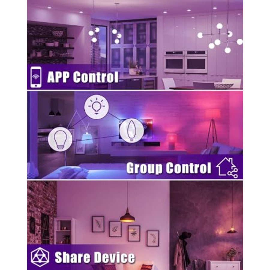 Inteligentne żarówki, żarówki  – Smart Ceiling Fan Alexa Wifi recenzja i cena