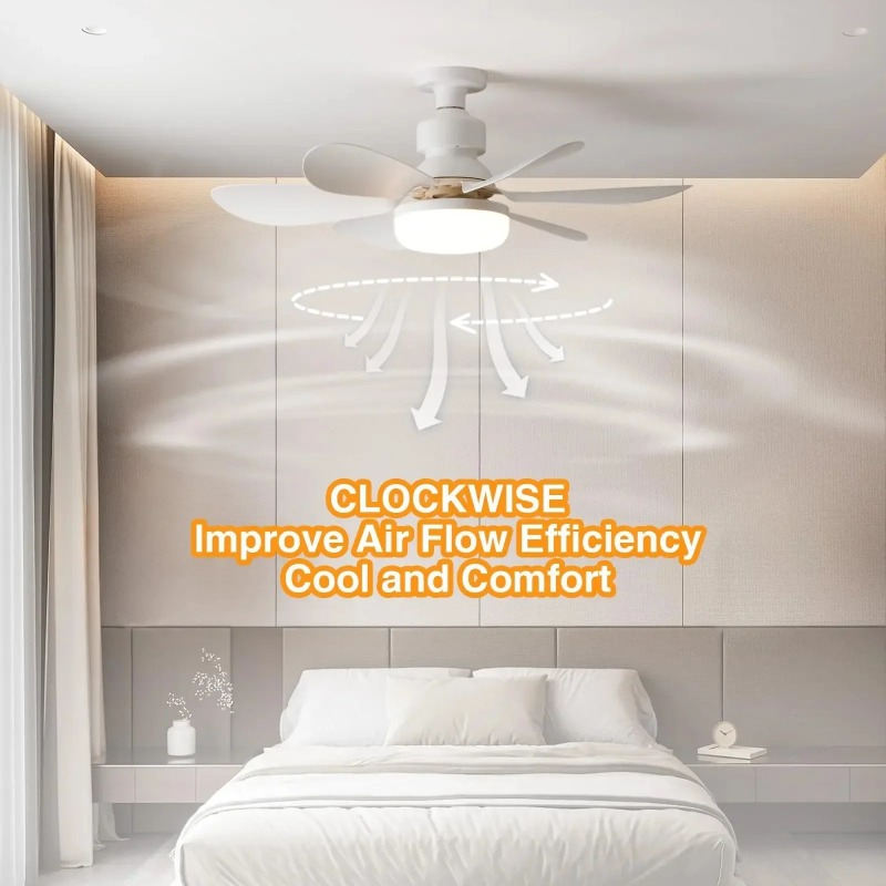 Lampa sufitowa z wentylatorem  – Smart Ceiling Fan With Light Remote recenzja i cena