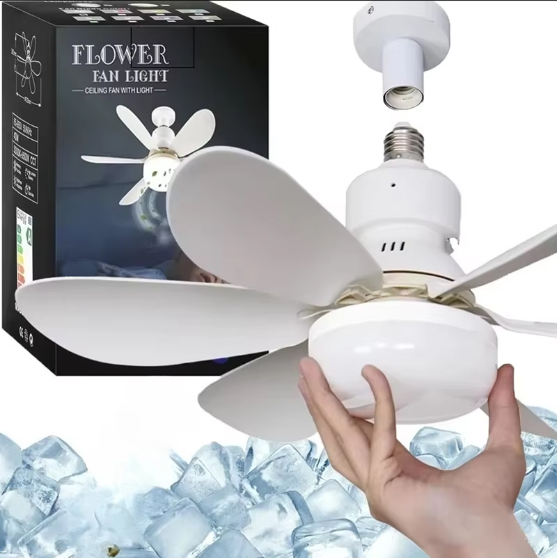 Lampa sufitowa z wentylatorem  – Smart Ceiling Fan With Light Remote recenzja i cena