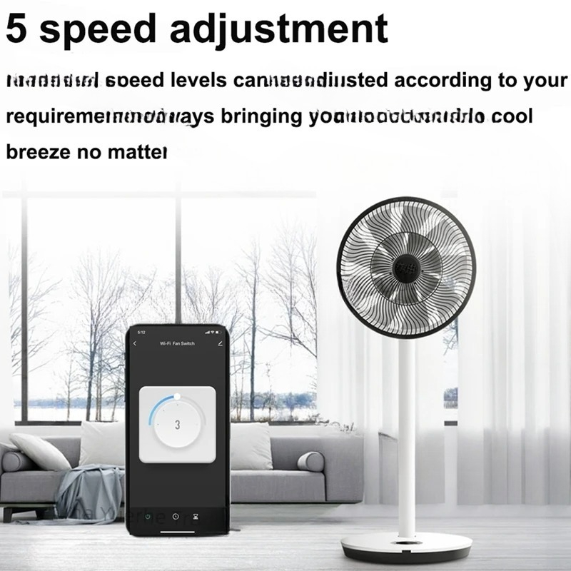 Inteligentny przełącznik Wi-Fi – Smart Ceiling Fan Alexa Wifi recenzja i cena