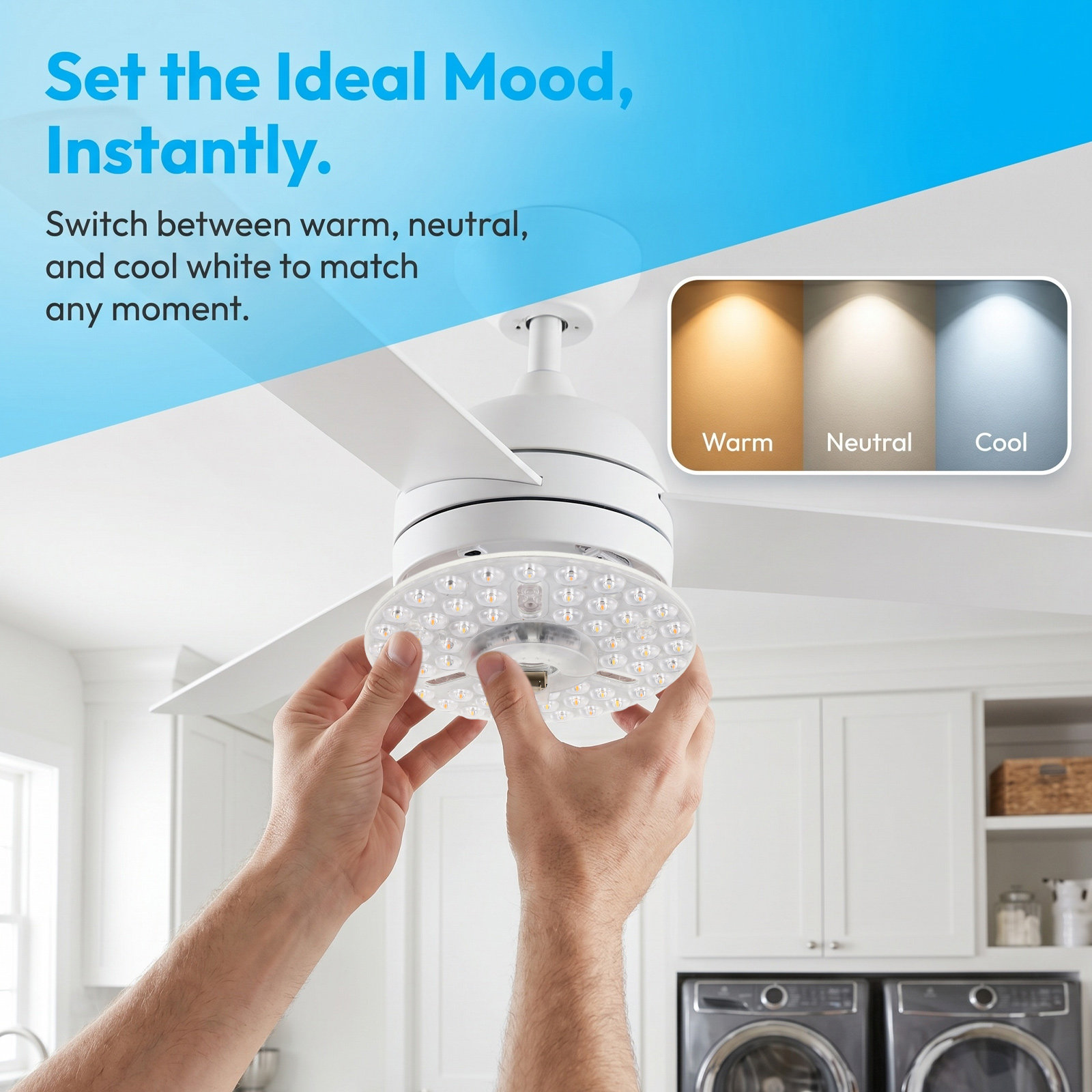 Zestaw do modernizacji wentyla – Ceiling Fan Light Kit Replacement recenzja i cena