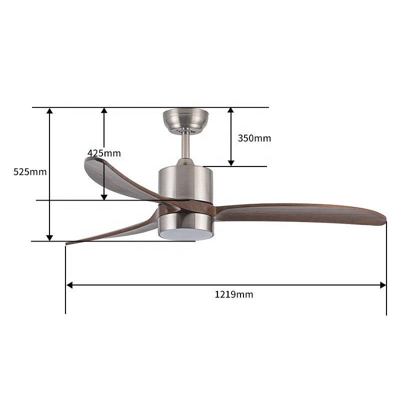 Nowoczesny wentylator sufitowy – Ceiling Fan Dc Motor 52 Inch recenzja i cena