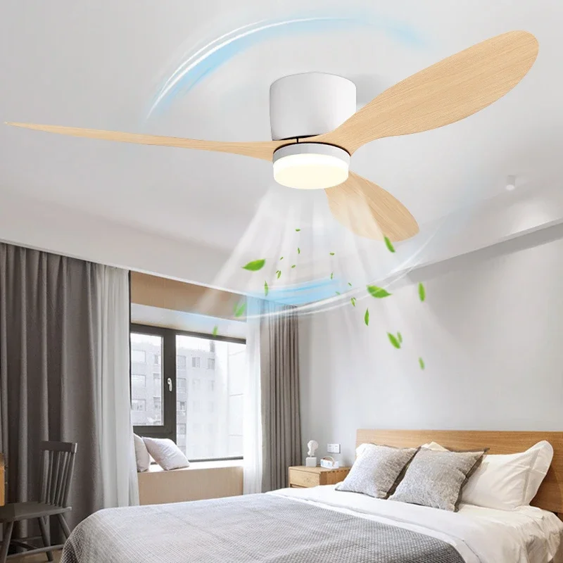 Nowoczesne lampy sufitowe LED  – Smart Ceiling Fan With Light Remote recenzja i cena