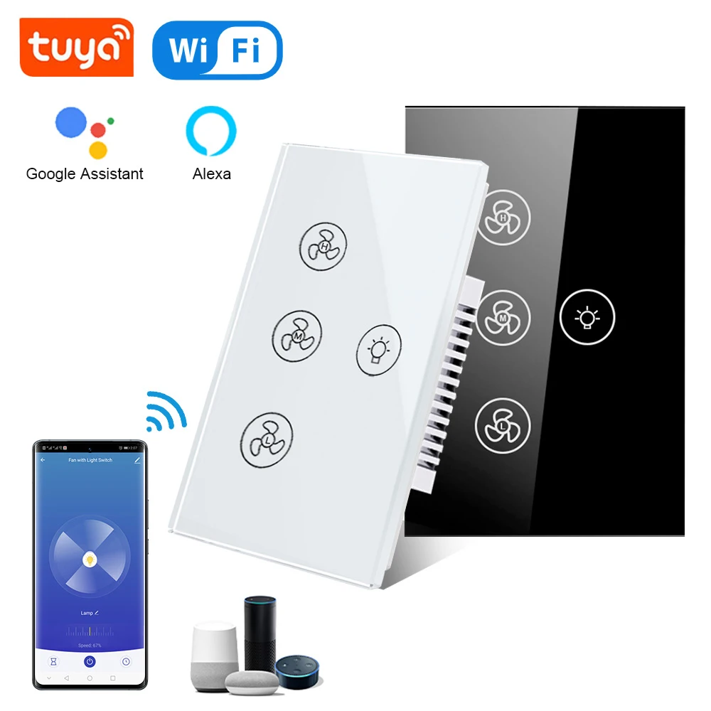Wifi Smart Switch do wentylato – Smart Ceiling Fan Alexa Wifi recenzja i cena