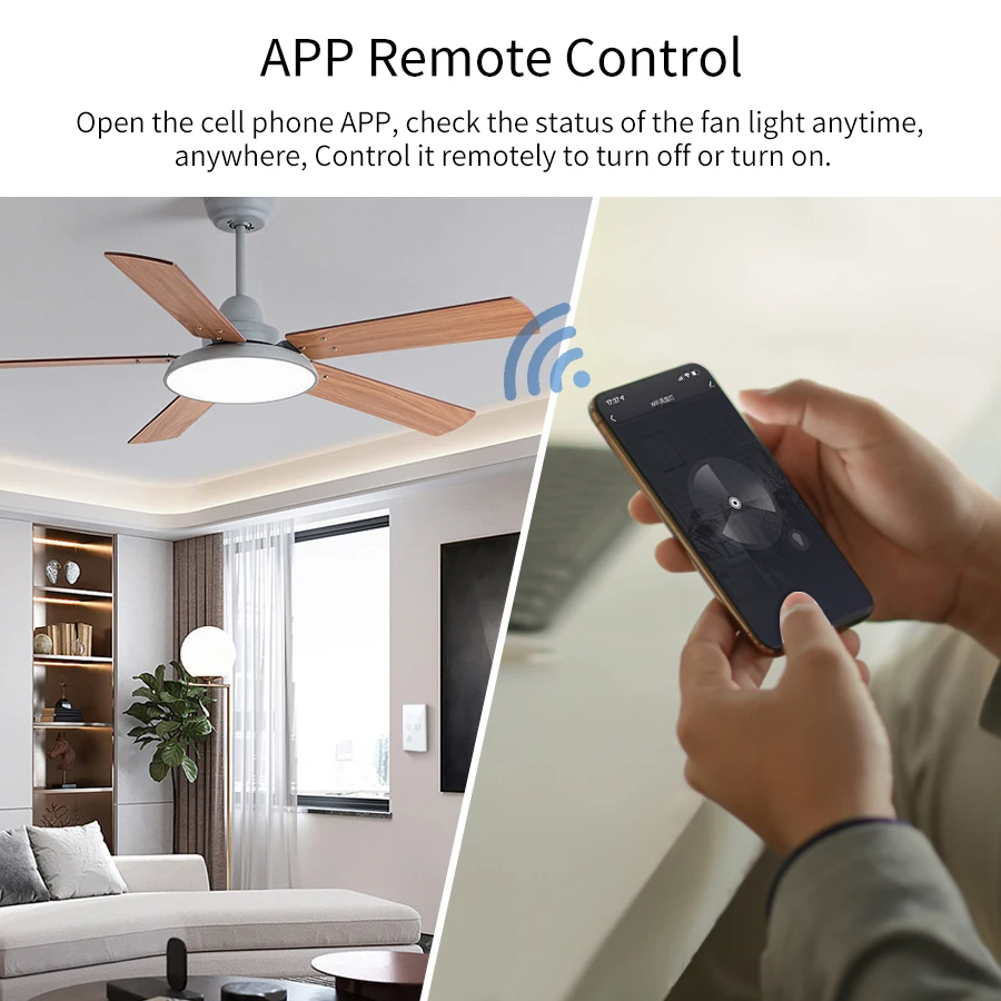Wifi Smart Switch do wentylato – Smart Ceiling Fan Alexa Wifi recenzja i cena