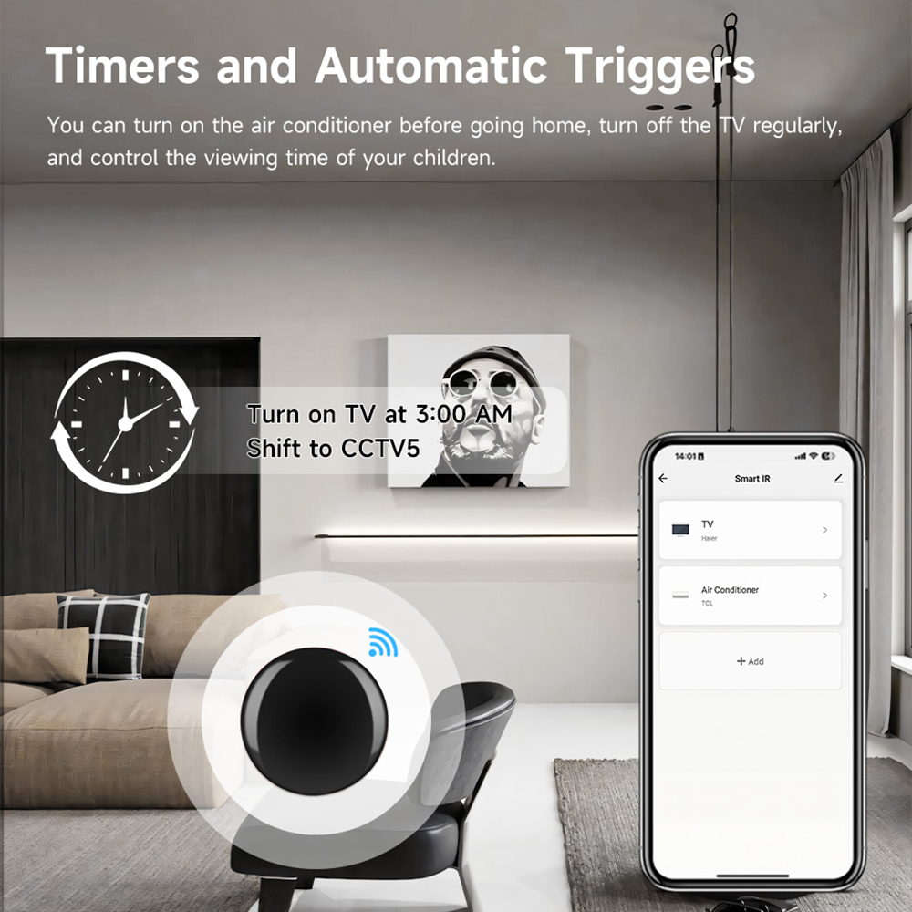 Pilot zdalnego sterowania Tuya – Smart Ceiling Fan Alexa Wifi recenzja i cena
