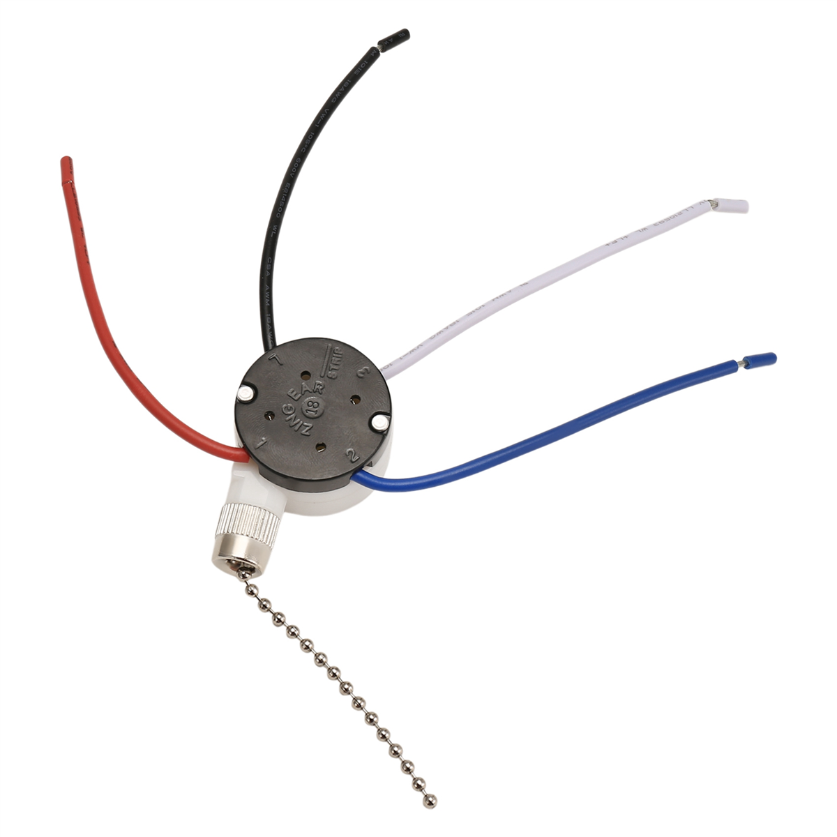 Ze-208s 3 szt. Ze-208S E89885  – Ceiling Fan Pull Chain Switch recenzja i cena