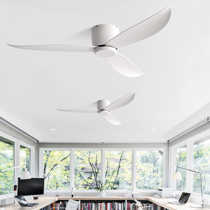 FUMANJIA 19CM Ultracienki Went – Ceiling Fan With Remote Control Reversible recenzja i cena