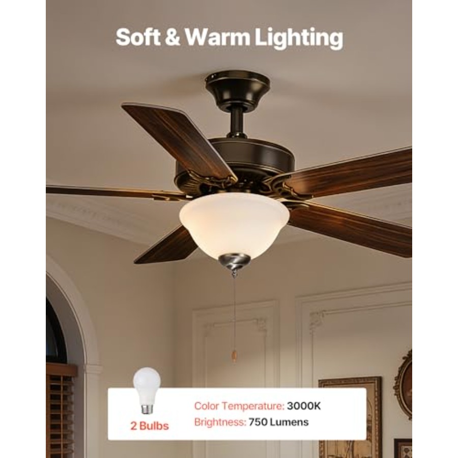 Zestaw wentylatora sufitowego  – Ceiling Fan Light Kit Replacement recenzja i cena