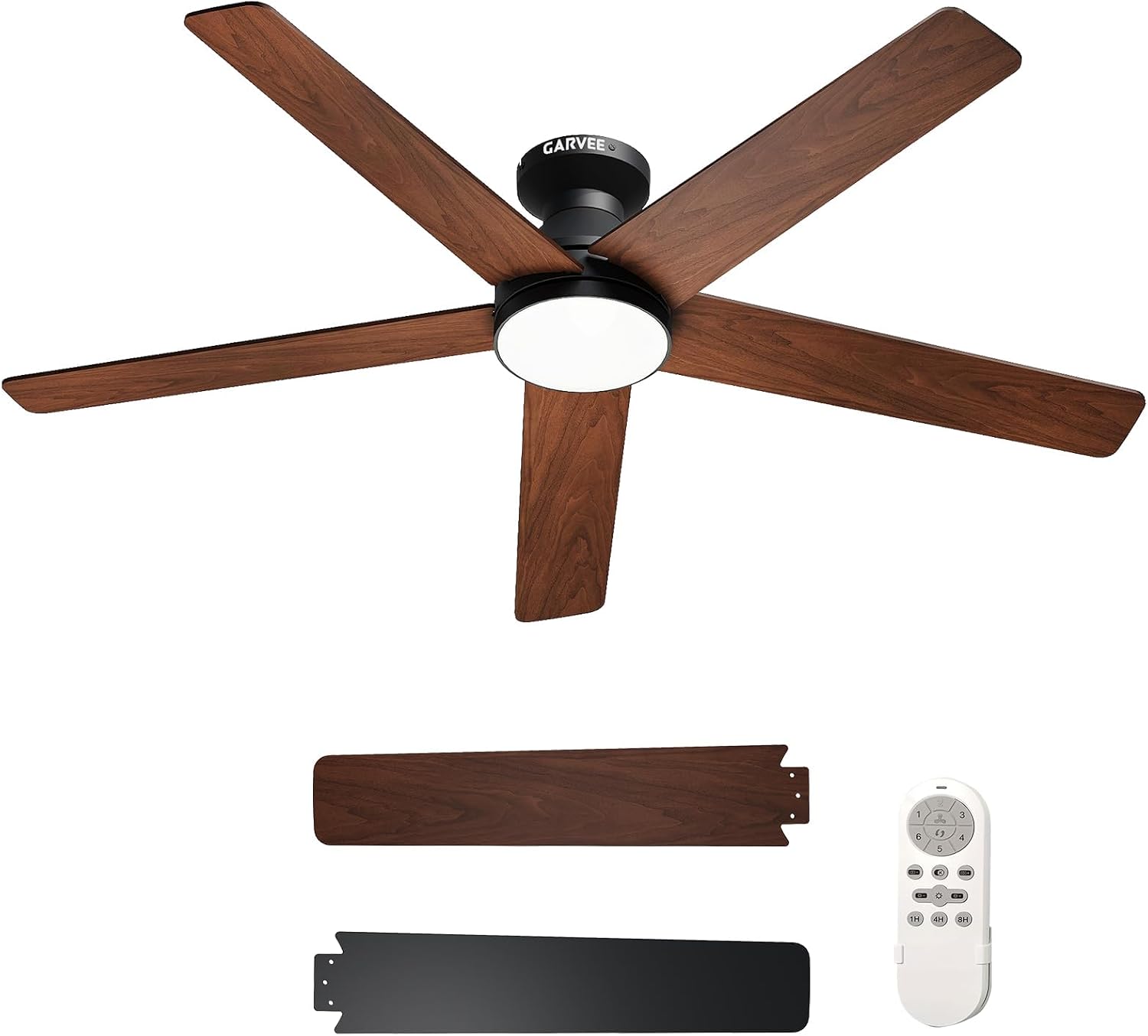 Wentylatory sufitowe o niskim  – Ceiling Fan Low Profile Flush Mount recenzja i cena