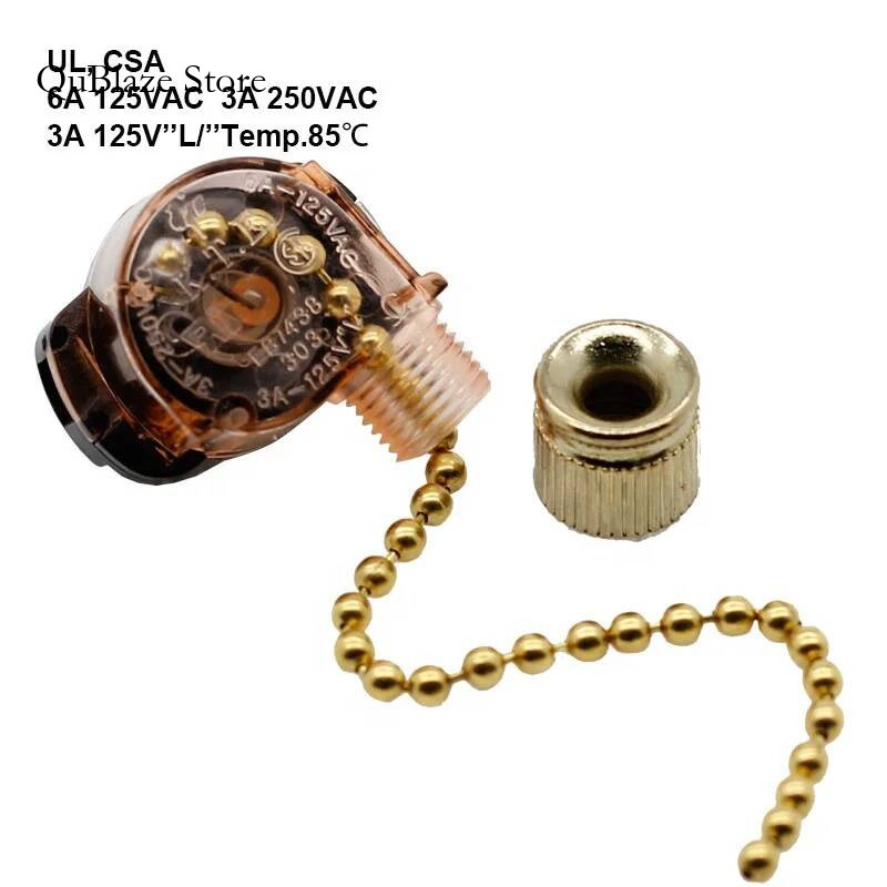 E87438 303 ON OFF 2 pozycja 3A – Ceiling Fan Pull Chain Switch recenzja i cena