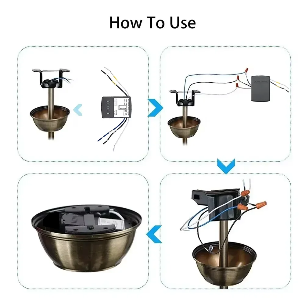 Pilot zdalnego sterowania do w – Ceiling Fan With Remote Control Reversible recenzja i cena