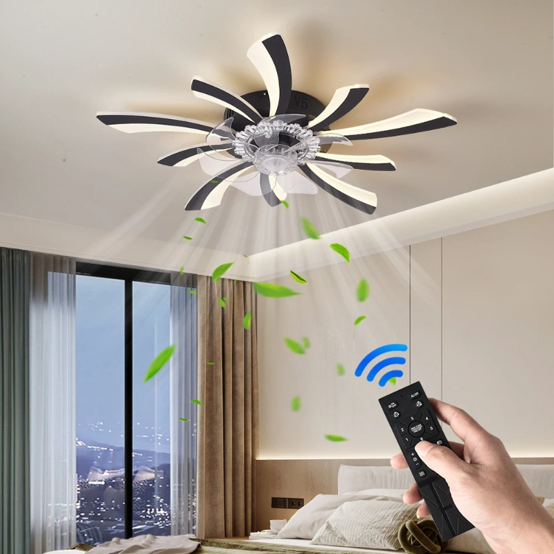 Lampa z wentylatorem sufitowym – Smart Ceiling Fan With Light Remote recenzja i cena