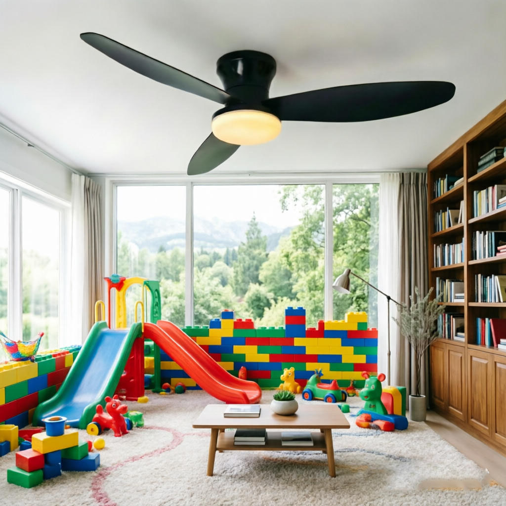 Wentylator sufitowy z oświetle – Ceiling Fan Led 3 Blade Modern recenzja i cena